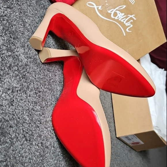 Christian louboutin agneska 85 nappa Pumps Nwt - Picture 13 of 17